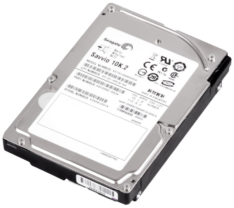 Seagate 146GB 2.5" 10K RPM SAS 3Gb/s; Cache 16mb ST9146802SS disco Genuine