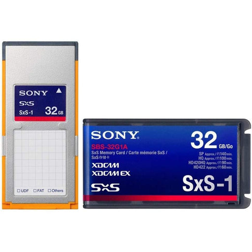 Sony SBS32G1A SXS-1 32GB Memory Card, 1.2Gbps Transfer Speed-FoxTI