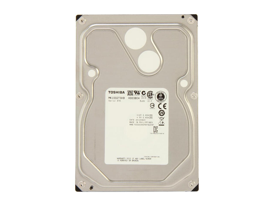 TOSHIBA MK1002TSKB 1TB 7200 RPM 64MB Cache SATA 3.0Gb/s 3.5 Enterprise Hard Drive disco Genuine