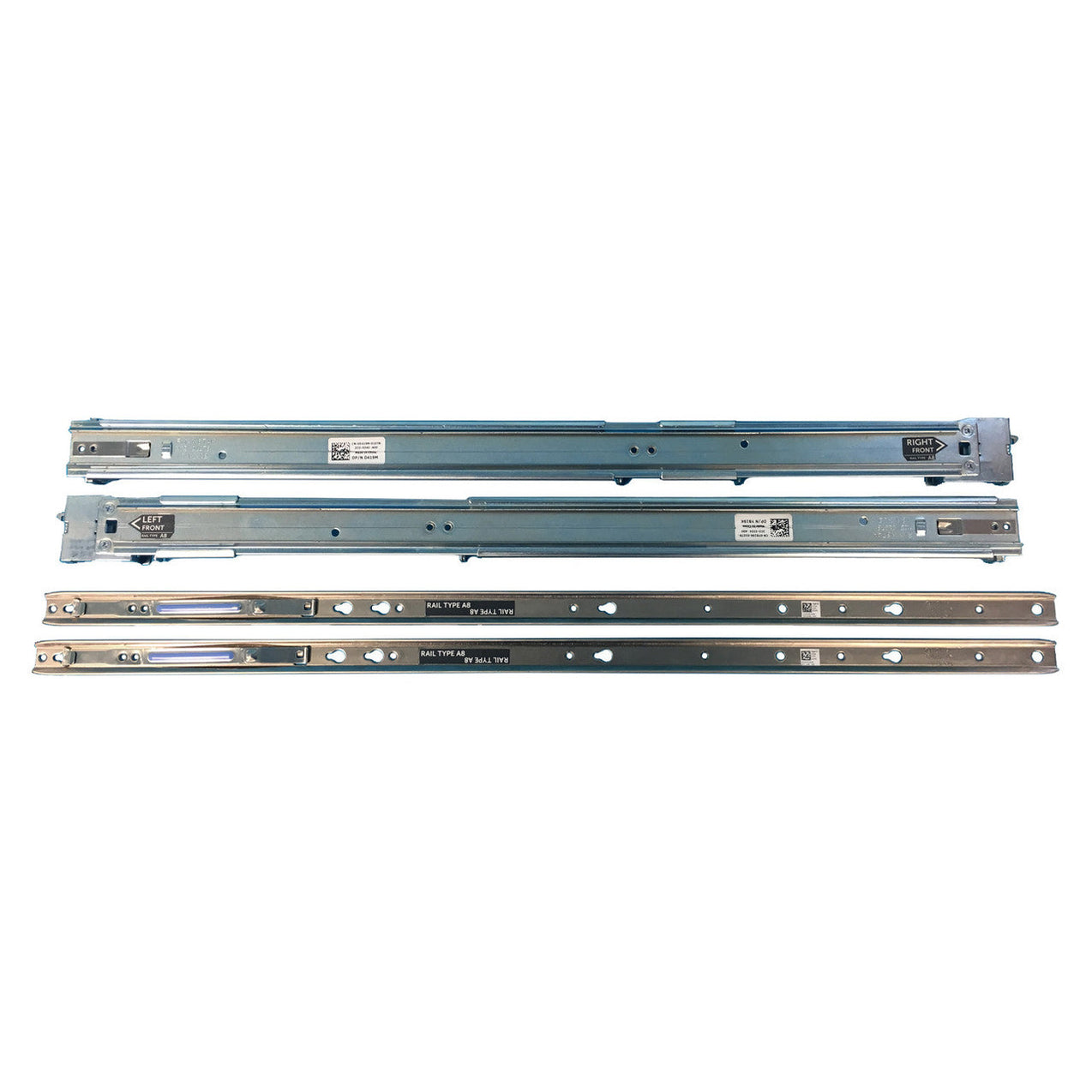 : dell poweredge r620 r630 r640 r420 r430 r320 1u... Trilhos Dell 53D7M 053D7M PowerEdge 1U Server Rack Rail Kit R230 R420 ...