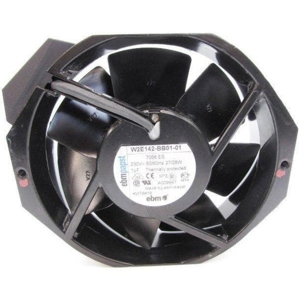 ebm-papst W2E142-BB01-01 230V 60Hz 28W Thermally Protected Fan 6 Inch Diameter-FoxTI